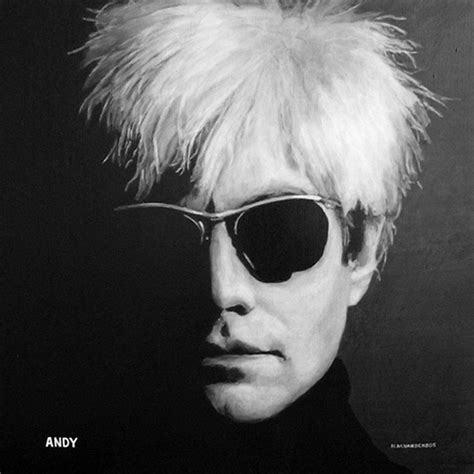 nate vandenbos portrait art  unique   fingerprintandy warhol