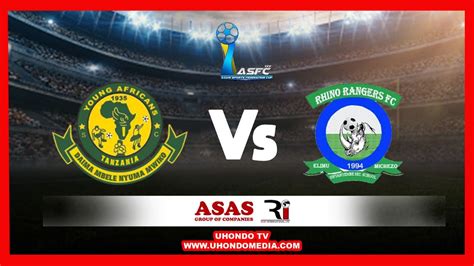 Live Kipindi Cha Pili Yanga Sc Rhino Rangers Mchezo Wa Kombe La