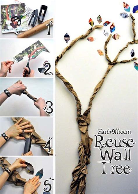 30 Fantastic Wall Tree Decorating Ideas That Will Inspire You - Amazing DIY, Interior & Home Design