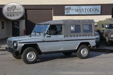 1990 Silver G Wagon G Class G Series 4x4 300gd Classic Mercedes Benz