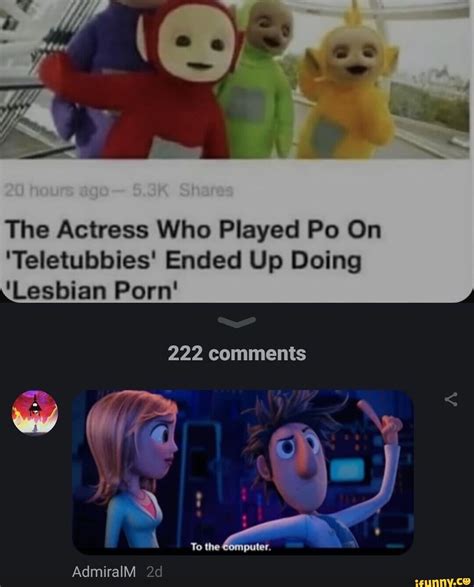 The Actress Who Played Po On Teletubbies Ended Up Doing Lesbian Porn