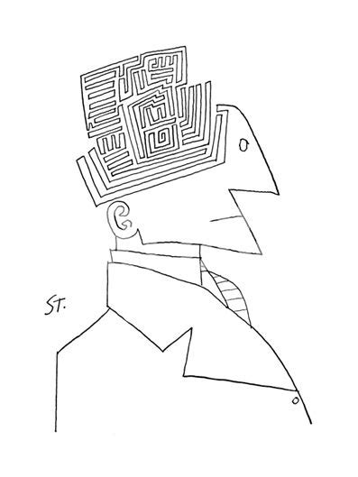 Saul Steinberg Иллюстрации Рисунки и Художества