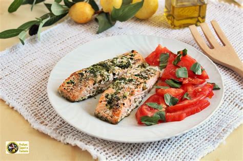 Filetto di salmone marinato al forno – Profumi Sapori & Fantasia
