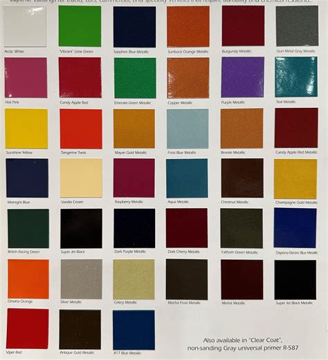 Future automotive paint includes brownish-red colour 25