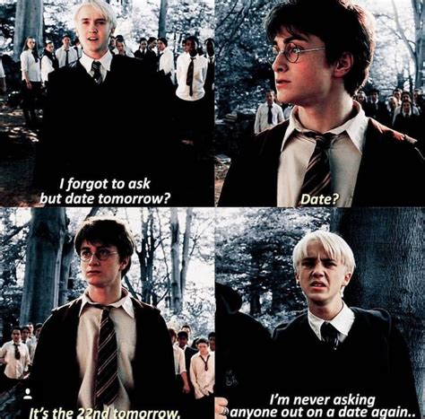 Pin by BΔTMΔN on Wizarding World Harry potter funny Gay harry