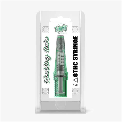 Delta 8 THC Wax Syringe - Wedding Cake - TURNT
