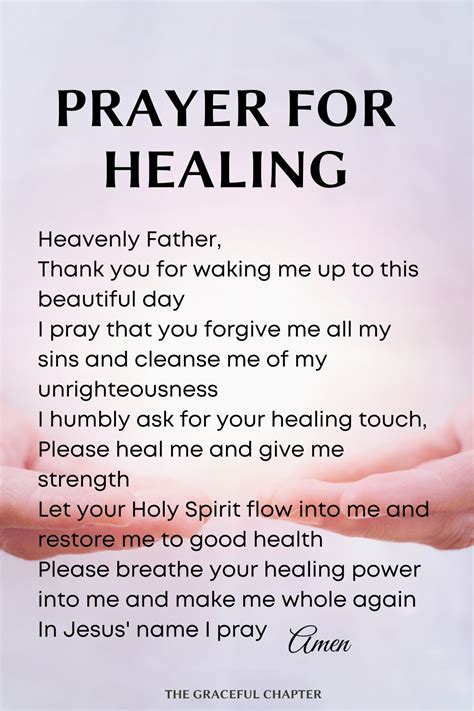 Prayer For Healing Prayers For Healing Prayer For Today Good Prayers