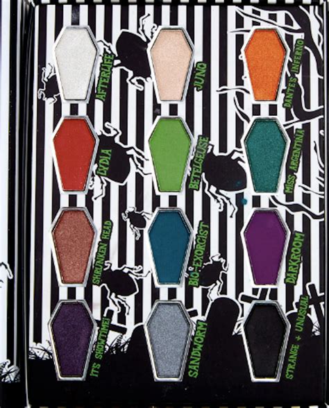Hot Topic's Beetlejuice Eyeshadow Palette Will Make You Look Seriously