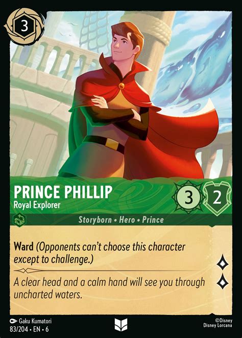 Prince Phillip - Royal Explorer Lorcana Card | inkDecks.com
