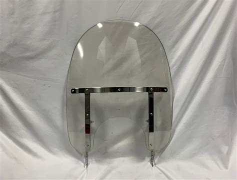 Harley Davidson King Size Detachable Windshield For Fl Softail