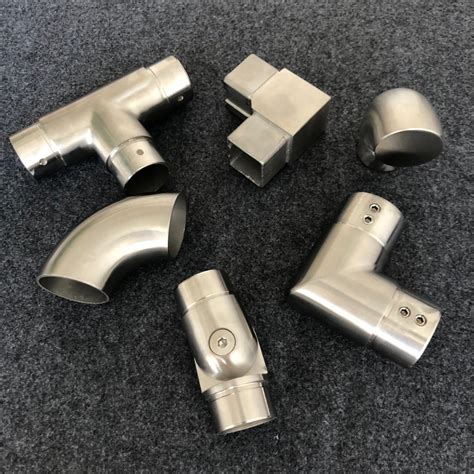 Stainless Steel Handrail Balustrade Railing Angle Tube Connector