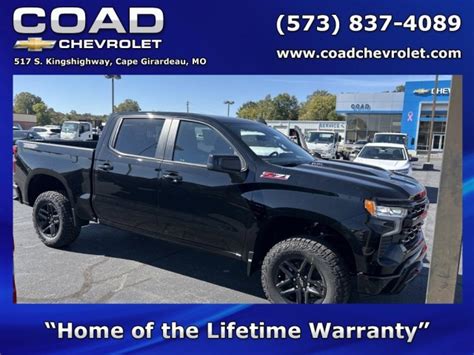 New 2024 Chevrolet Silverado 1500 LT Trail Boss Crew Cab in Cape ...