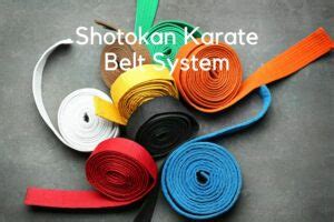 An Overview of the Shotokan Karate Belt System