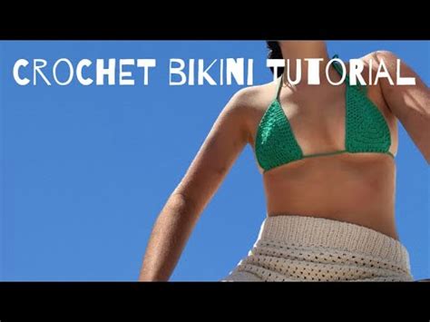Quick Easy Crochet Bikini Top Beginner Friendly YouTube