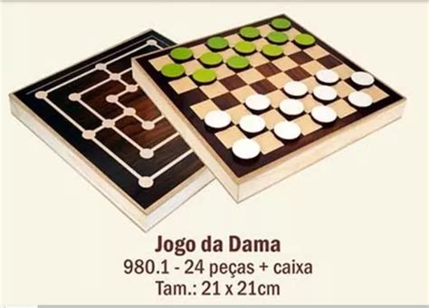 Jogo Damas E Trilha 2x1 C Estojo Todo Em Madeira Parcelamento Sem Juros