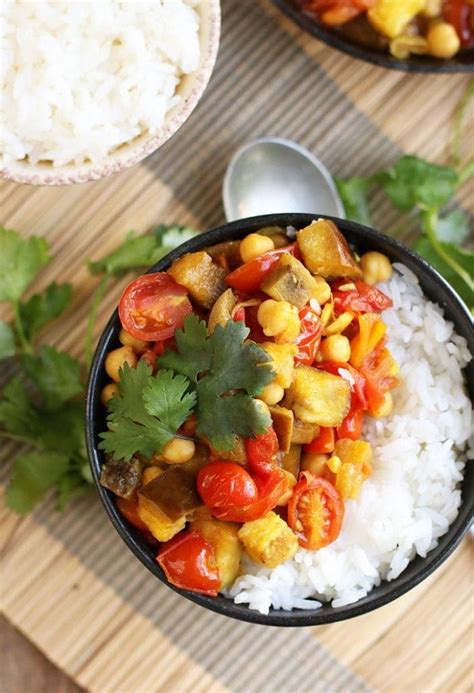 Eggplant Chickpea Curry My Darling Vegan