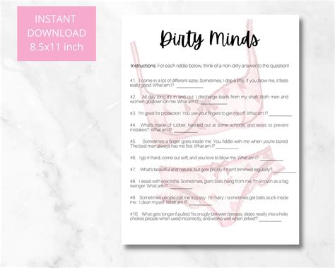 Lingerie Shower Party Games Bridal Shower Games Bachelorette Party
