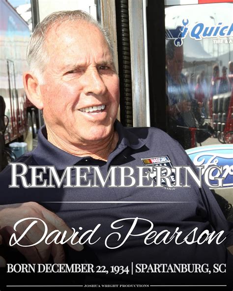 Joshua - 🕊️ Remembering David Pearson on What Would Have Been His 91st
