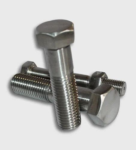 Mild Steel Half Thread Threaded Bolt For Industrial Diameter Mm