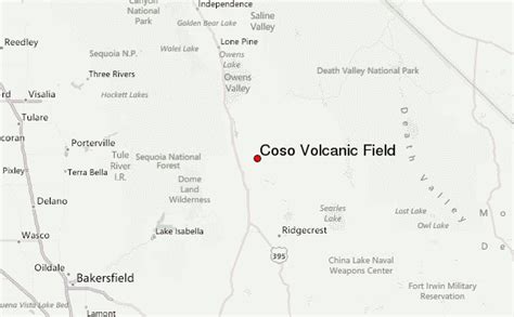 Coso Volcanic Field Mountain Information