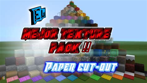 Paper Cut Out Texture Pack Mcpack