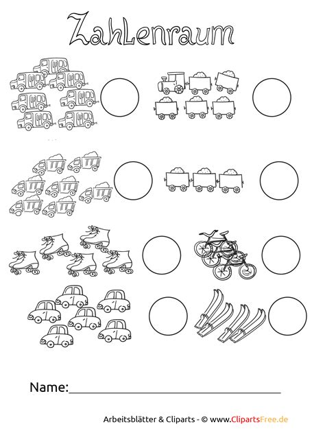 Aprenda a contar modelos de impressão gratuitamente