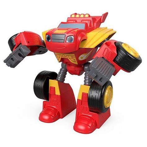 Fisher Price Blaze And The Monster Machines Transforming Robot Rider