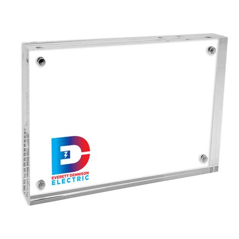 custom acrylic block frame frame auz lasercutsline
