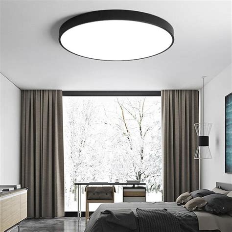 Jual Lampu LED Plafon Modern Ceiling Light 36W 50cm Tebal 5cm Warm