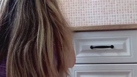 German Housewife Cleaning The Kitchen Vivien BBW Clips Sale