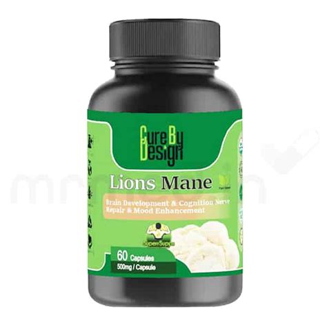 Buy Cure By Design Lion Mane Mushroom Extract Online MrMed