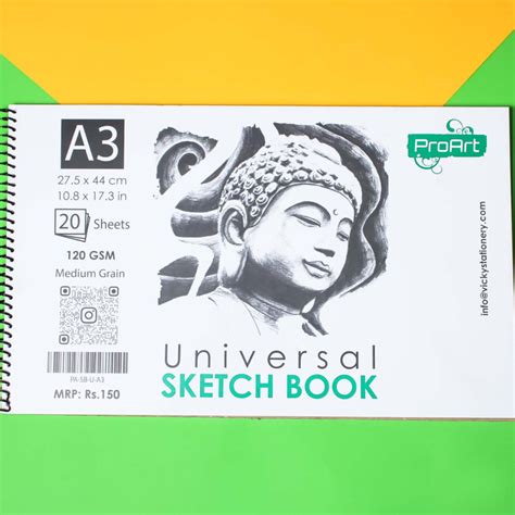 proart universal sketch book gsm  sheets mbsh nepal
