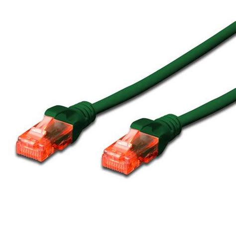 Cabo De Rede Utp Rj45 Cat 6e 1m Verde Pccomponentespt