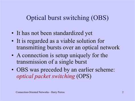 chapter  optical burst switching powerpoint