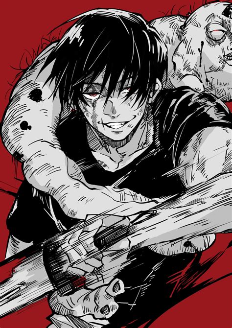 jujutsu toji fushiguro fanart