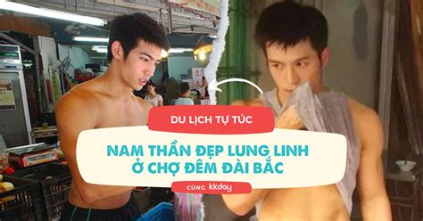 Nam thần đẹp lung linh ở chợ đêm Đài Bắc KKday