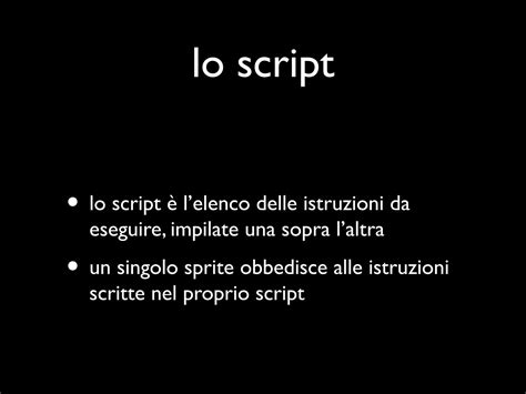 primi passi con Scratch | PPT