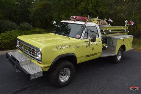 1974 Dodge W300 Fire Truck Sold Motorious