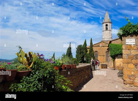 Pienza Val Dorcia Orcia Valley Unesco World Heritage Site Siena