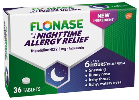 Flonase Nighttime Allergy Relief Tablets Flonase