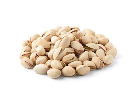 Premium Photo Pistachios Nuts Isolated On White