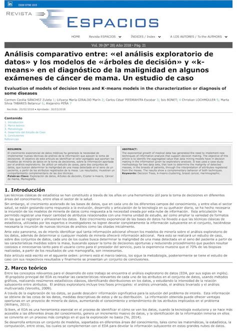 PDF Vol 39 Nº 28 Año 2018 Pág 21 Análisis comparativo