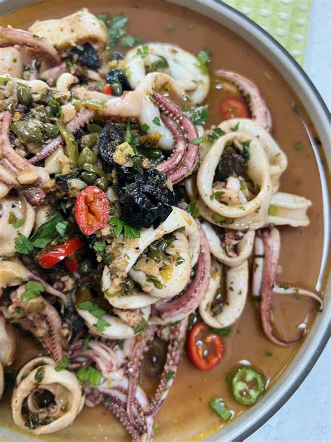Grilled Calamari Rings