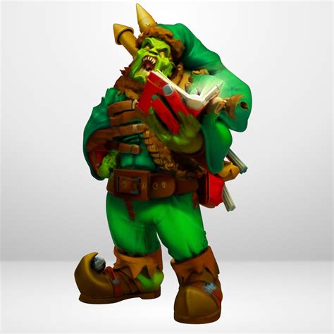 Hot Goblin オークのキャロル歌手 ミニチュア ホットゴブリン TRPG ファンタジー