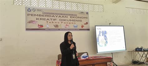 Kadep Koinonia Hkbp Membuka Workshop Pemberdayaan Ekonomi Kreatif