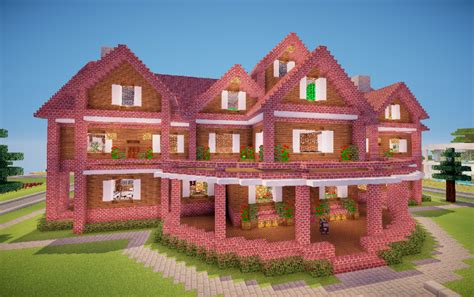 Newest 22+ Pink Minecraft House