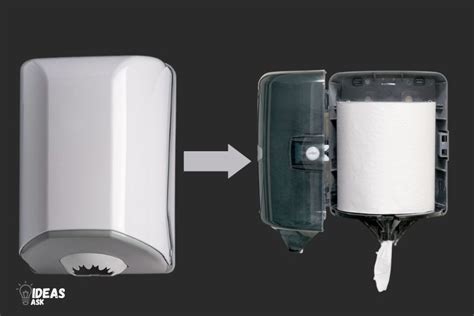 How To Load Center Pull Paper Towel Dispenser 8 Steps