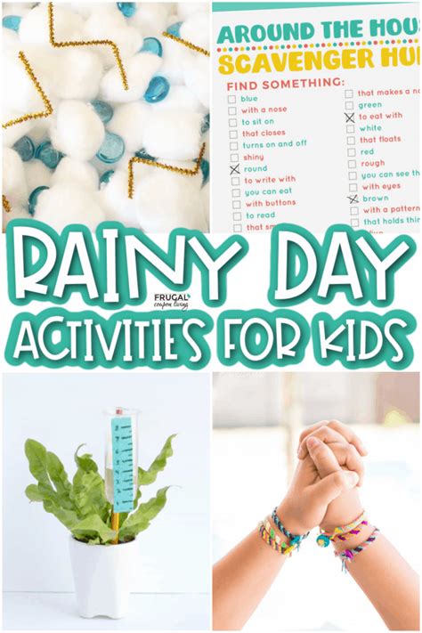 Rainy Day Activities Indoors and Outdoors - Rain, Rain Don't Go Away!