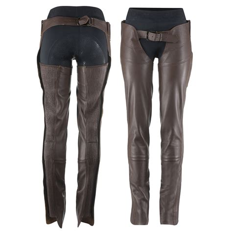 Horze Blake Leather Full Chaps Equishop Equestrian Shop