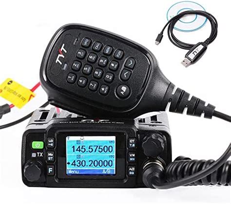 Amazon AnyTone AT 778UV II Mobile Ham Radio 25 Watt Mini Dual Band